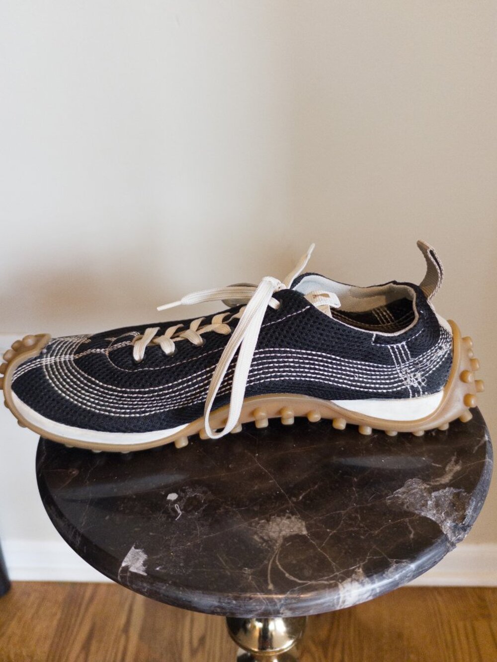 AMI Paris Mirage Mesh Sneakers Black 44 US 11 - Picture 9 of 15